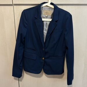 Banana Republic | fitted navy blazer size 6